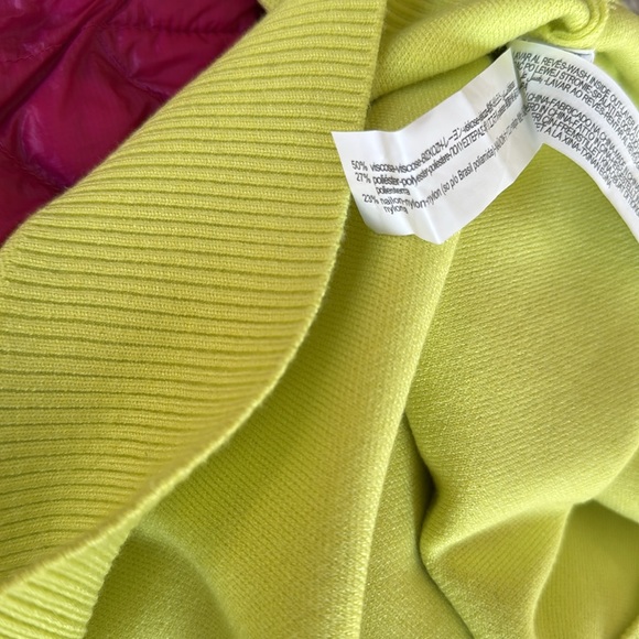 Lime Green Zara Sweater XL - Picture 5 of 5